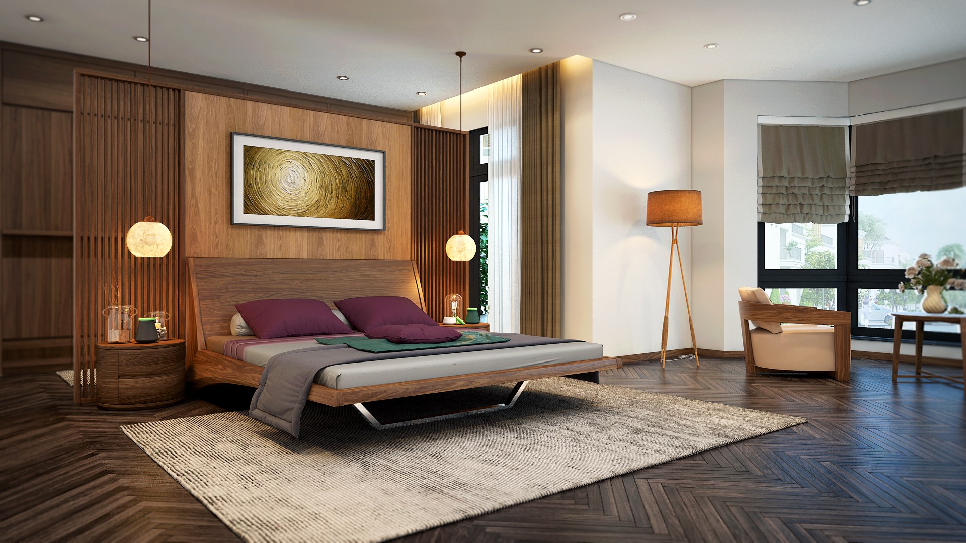 Kho ảnh 100 mẫu thiết kế nội thất phòng ngủ đẹp, hiện đại nhất 2023