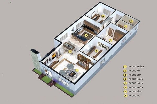 Top mẫu nhà cấp 4 có 4 phòng ngủ hiện đại giá rẻ  An Lộc