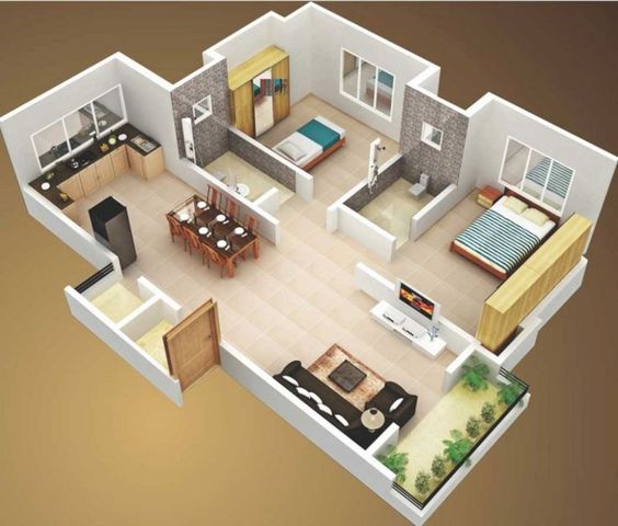 Các mẫu thiết kế nội thất chung cư 70m2 đẹp, đơn giản mà cực sang