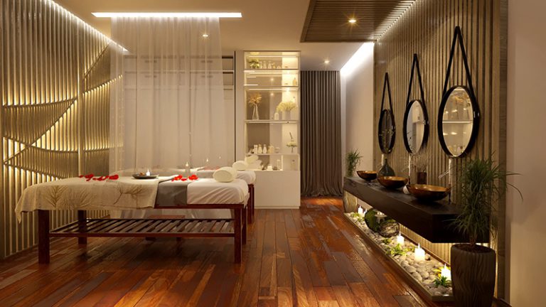 Thiết kế phòng spa đẹp, mẫu thiết kế phòng Spa giá rẻ