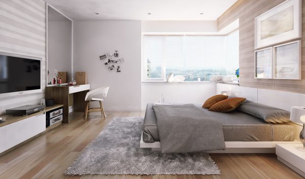 30 thiết kế nội thất phòng ngủ đẹp hiện đại cho căn hộ chung cư