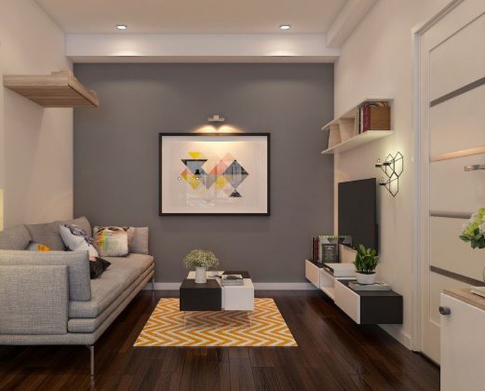 15 mẫu thiết kế phòng khách nhỏ 10m2 hiện đại ấn tượng nhất 2021