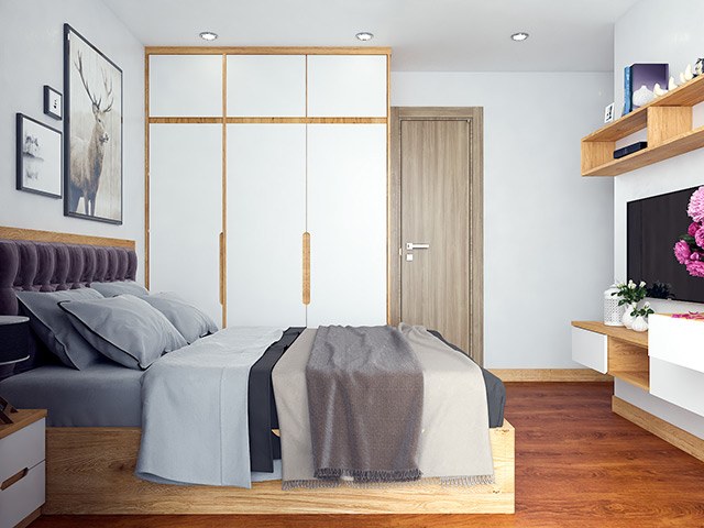 Bản vễ mẫu thiết kế phòng ngủ 10m2 siêu đẹp