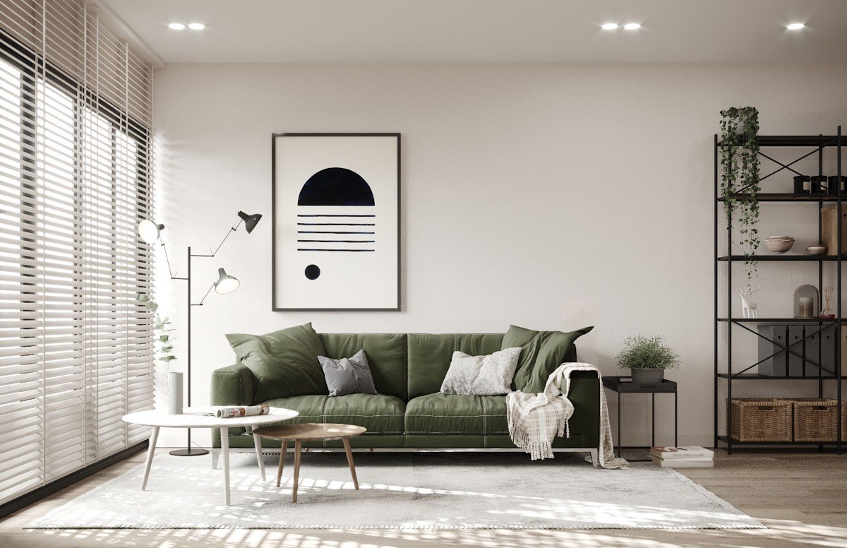 Top 10 mẫu thiết kế nội thất chung cư 45m2 nhỏ gọn tinh tế