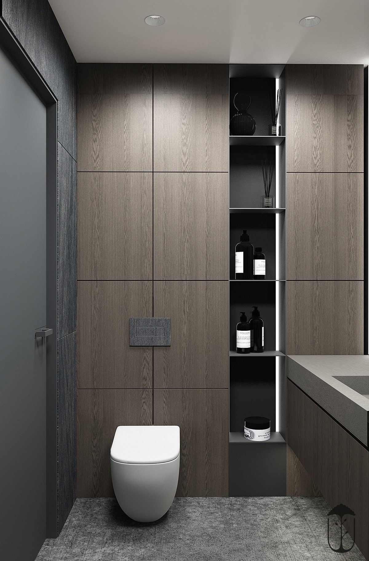 thiết kế nội thất phòng vệ sinh nhà chung cư