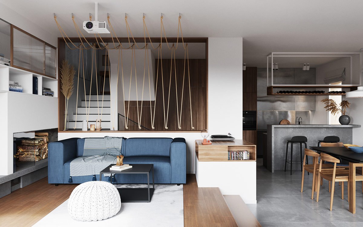 Thiết kế nội thất chung cư phong cách tối giản
