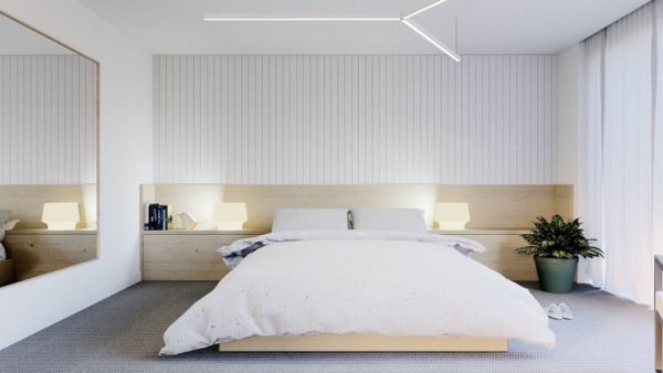 thiết kế nội thất phòng ngủ phong cách đương đại