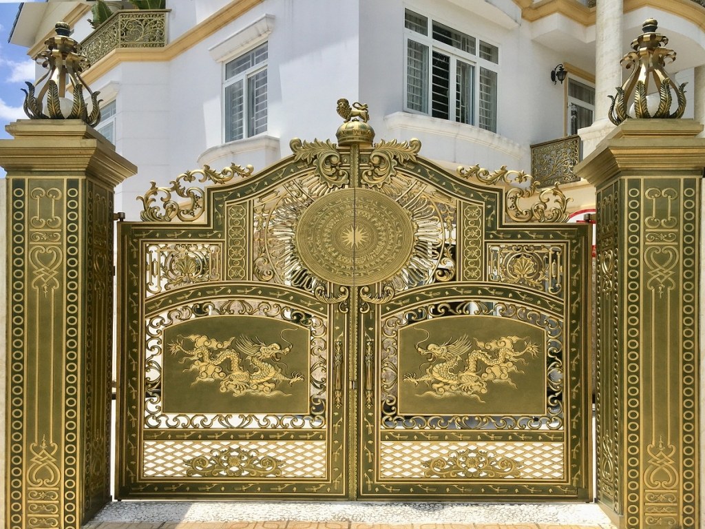 21+ mẫu cửa cổng đẹp đa dạng phù hợp phong cách thiết kế nhà