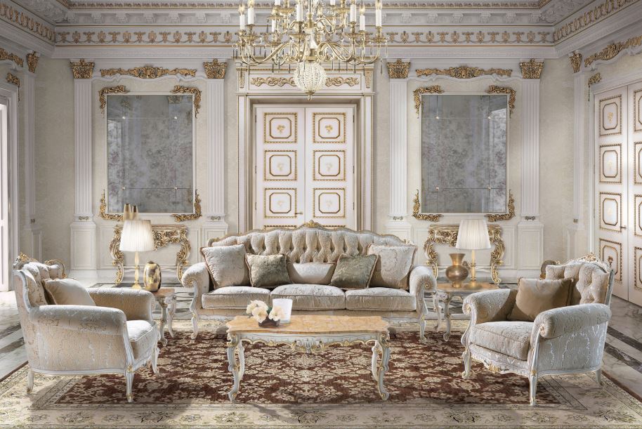 Phong cách thiết kế nội thất Baroque