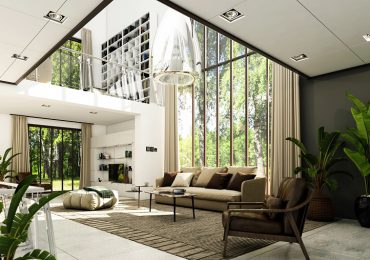 Phong cách thiết kế nội thất hiện đại đem đến những hiệu ứng không gian khá lớn cho ngôi nhà