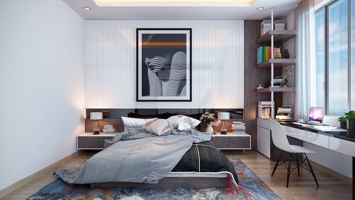 Tư Vấn] Thiết kế & bố trí nội thất phòng ngủ 14m2 đẹp mê ly