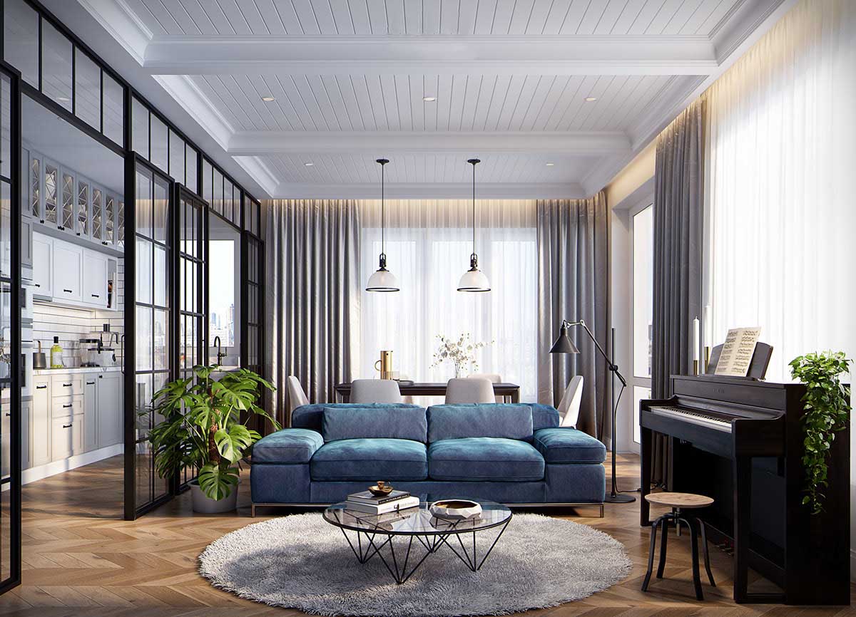 30+ mẫu thiết kế nội thất chung cư đẹp, hiện đại nhất từ An Mộc