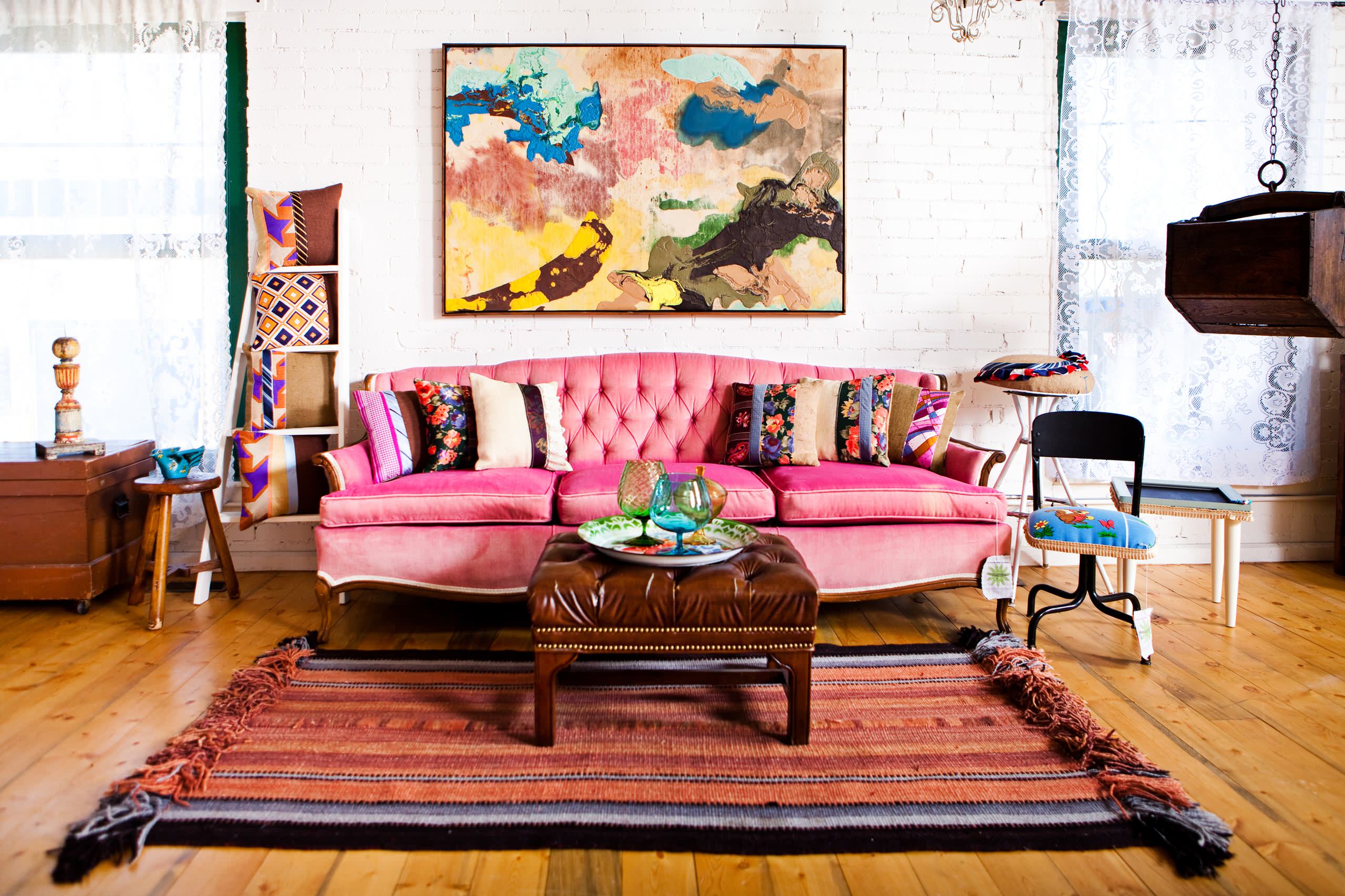Phong cách thiết kế nội thất Bohemian - Sắc màu của cuộc sống
