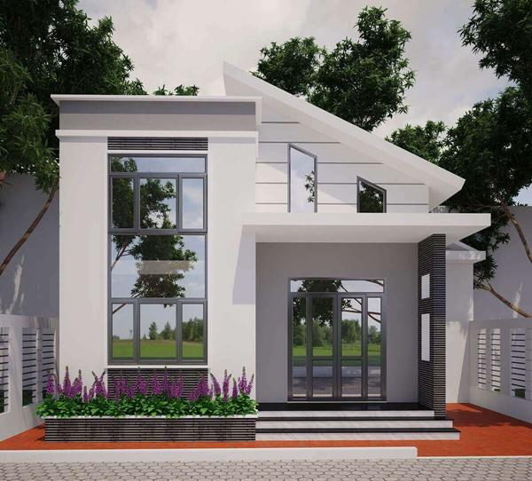 Top 10 mẫu nhà cấp 4 nhỏ đẹp 300 triệu phong cách hiện đại | Home designs  exterior, Ngoại thất nhà, Kiến trúc