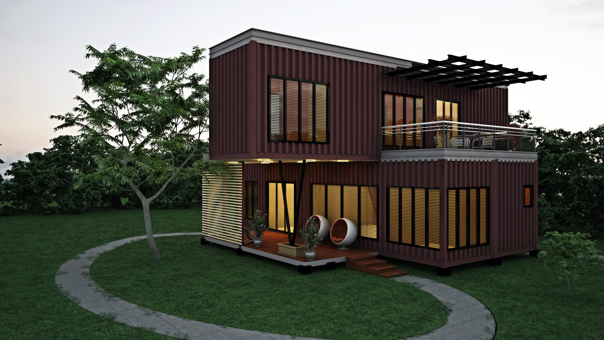 20 ý tưởng thiết kế nhà container ĐẸP - ĐỘC - LẠ - WEDO - Công ty Thiết ...