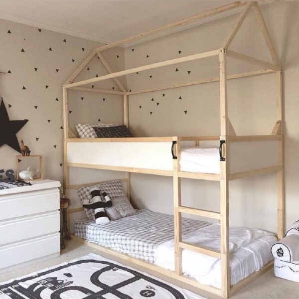 giường tầng với thiết kế đơn giản, mới lạ