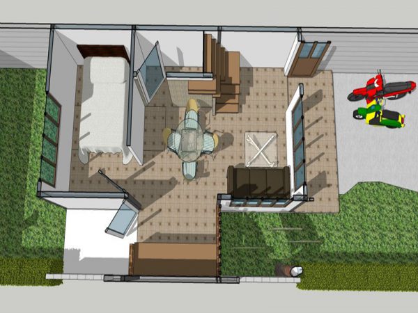 55 mẫu thiết kế nhà cấp 4 nhỏ xinh cho vợ chồng trẻ giá từ 300 triệu  TIN108027  Kiến trúc Angcovat