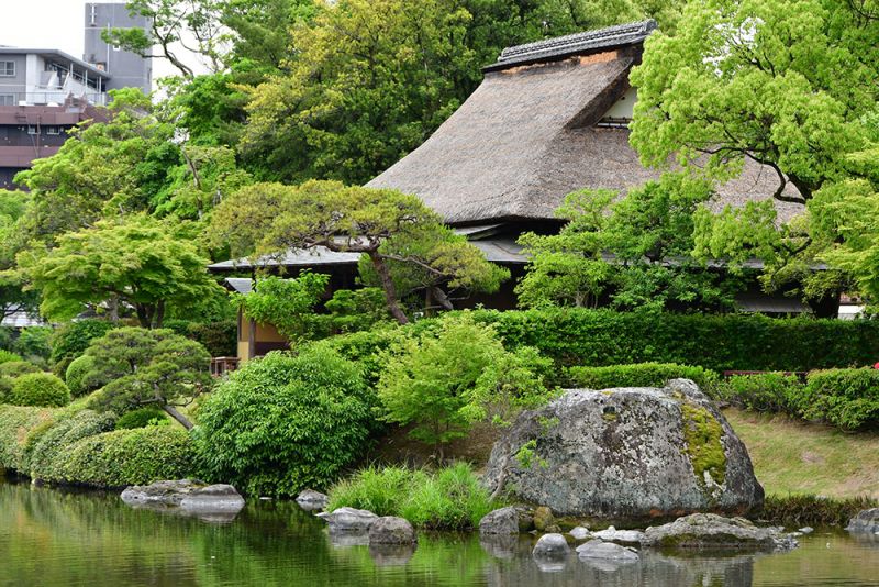 biệt thự sân vườn kiểu Nhật  