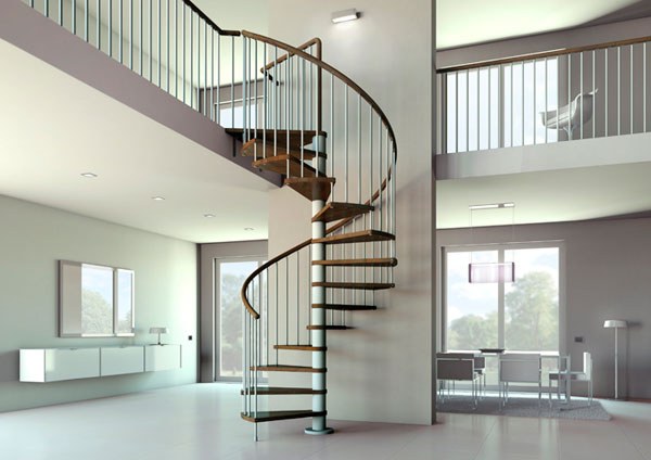 thiết kế cầu thang cho nhà nhỏ 5