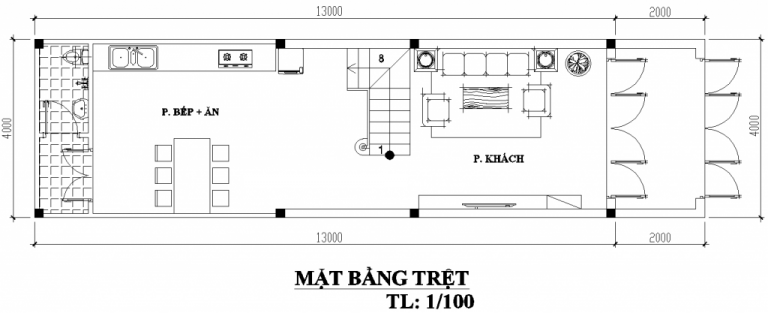 Điểm danh 4 mẫu nhà ống 2 tầng 4x13m đẹp tiết kiệm khó thể bỏ qua ...