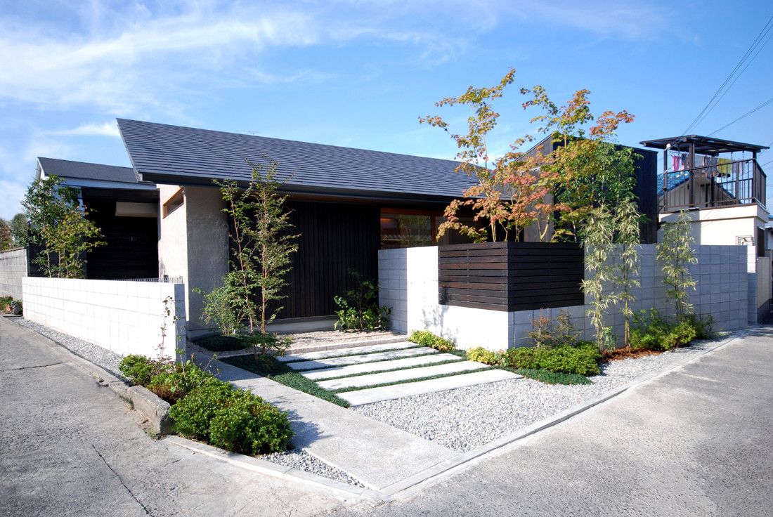 Nhà cấp 4 sân vườn phong cách Nhật Bản là sự kết hợp hài hòa giữa kiến trúc và tiểu cảnh sân vườn