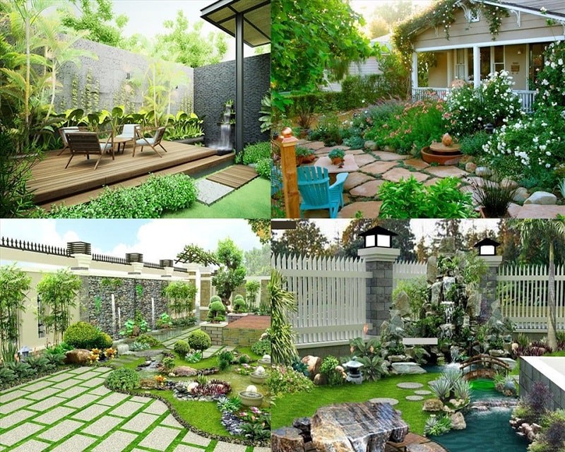 Không gian sống gần gũi với thiên nhiên nhờ thiết kế sân vườn