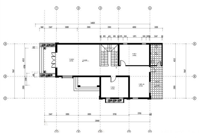 mẫu nhà 2 tầng mái thái 5 phòng ngủ
