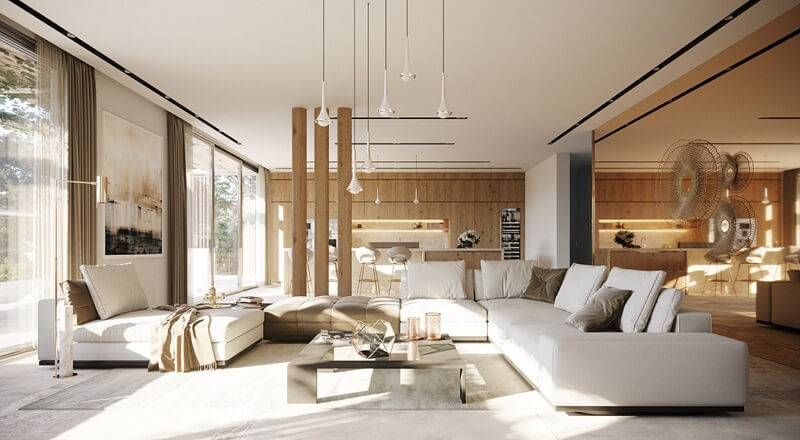 12 mẫu thiết kế nội thất biệt thự đẹp hiện đại nhất 2023  KIM