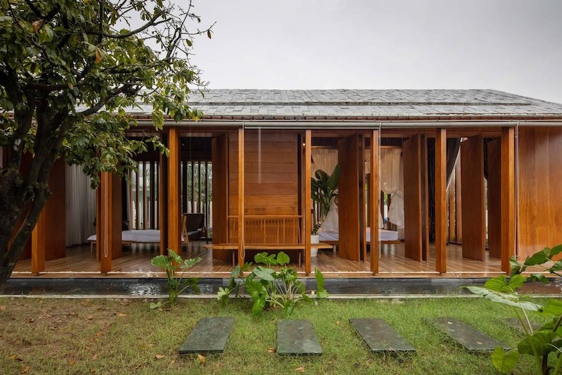 Thiết kế nhà 3 gian hiện đại lưu giữ nét đặc trưng của người Việt