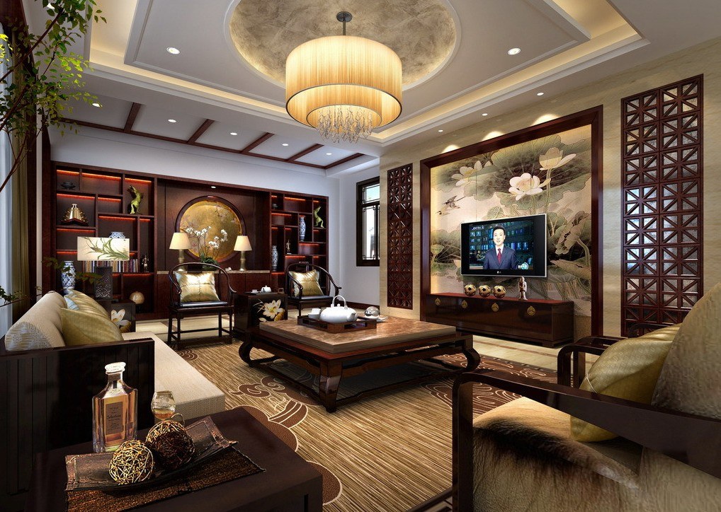 Các mẫu thiết kế nội thất biệt thự phong cách Á Đông mang lại nét đẹp truyền thống và hoài cổ nhẹ nhàng