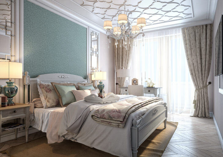 Căn phòng ngủ đẹp với đồ nội thất thiết kế và ứng dụng linh hoạt trong không gian