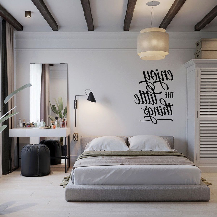 phòng ngủ phong cách Scandinavian