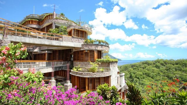 Biệt thự nghỉ dưỡng Jade Mountain, St Lucia