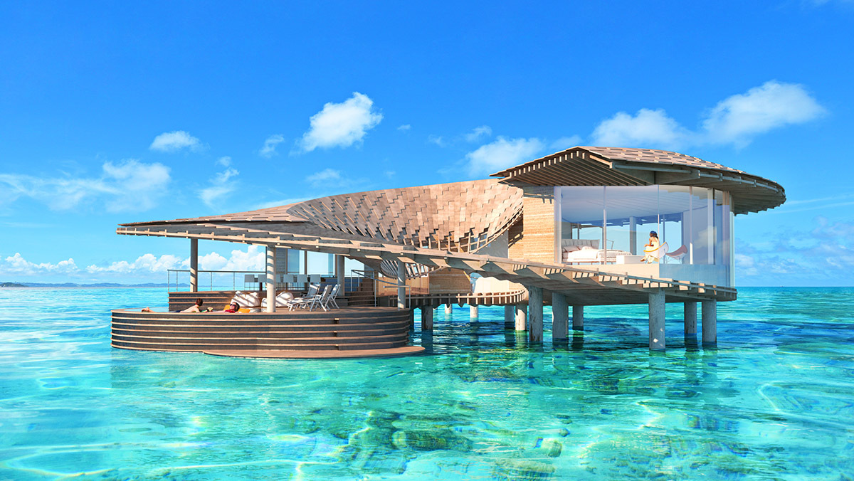 Biệt thự biển tuyệt đẹp nơi thiên đường nghỉ dưỡng Maldives