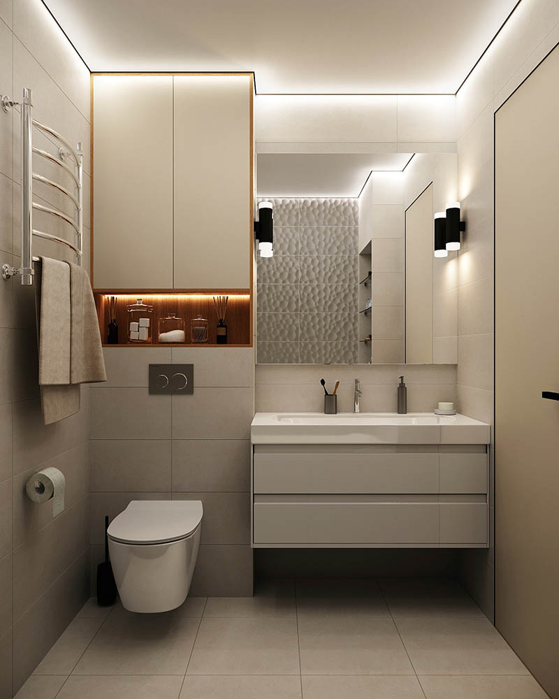 Cách thiết kế phòng tắm nhỏ 3m2 đẹp tối ưu diện tích 