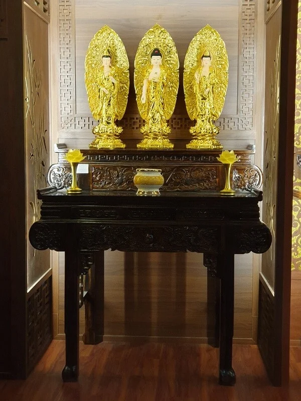 beautiful Buddha altar