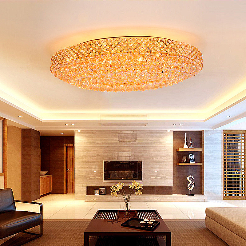Mẫu đèn LED trang trí trần thạch cao cho phòng khách đẹp
