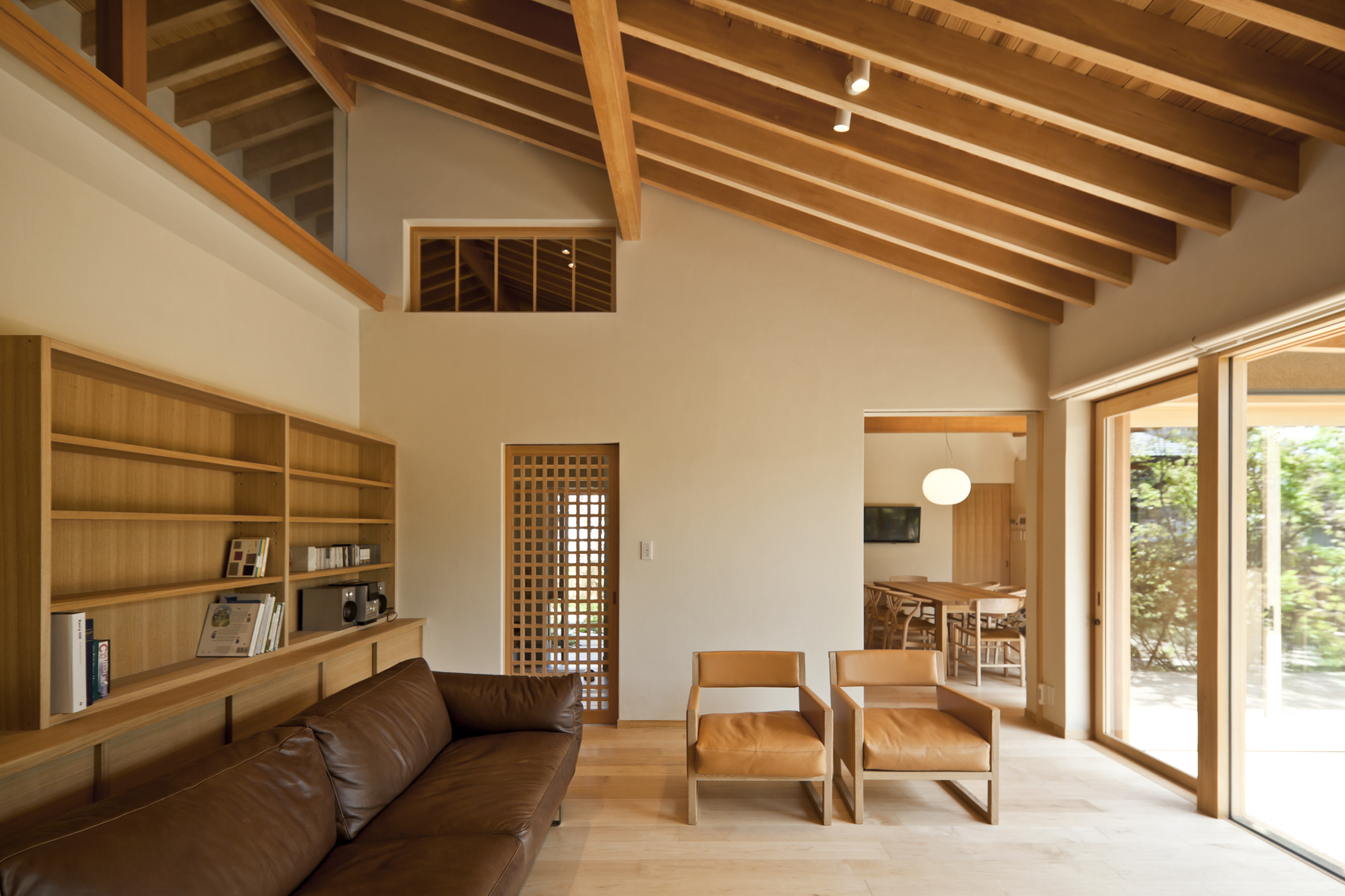 Nhà tối giản kiểu Nhật có kết cấu chính xác, bền bỉ
