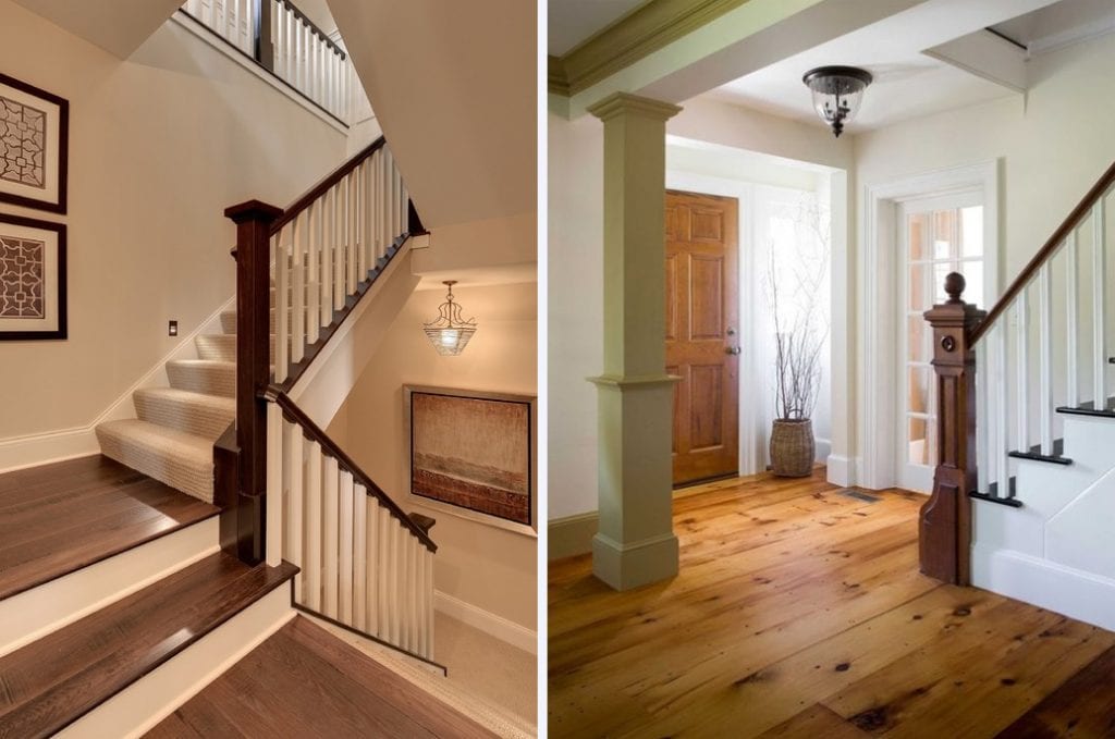 Trụ cầu thang gỗ được ứng dụng rộng rãi trong trang trí nội thất nhà ở