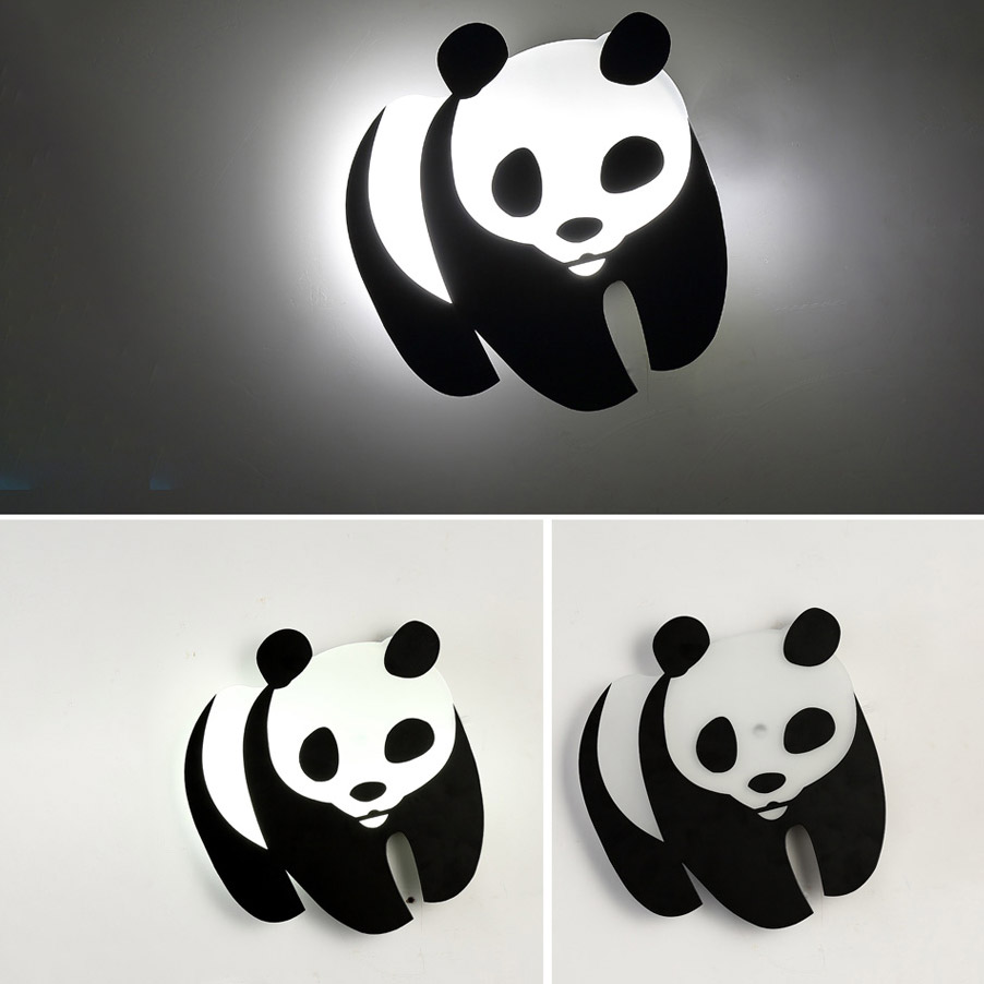 Mẫu đèn panda ngộ nghĩnh