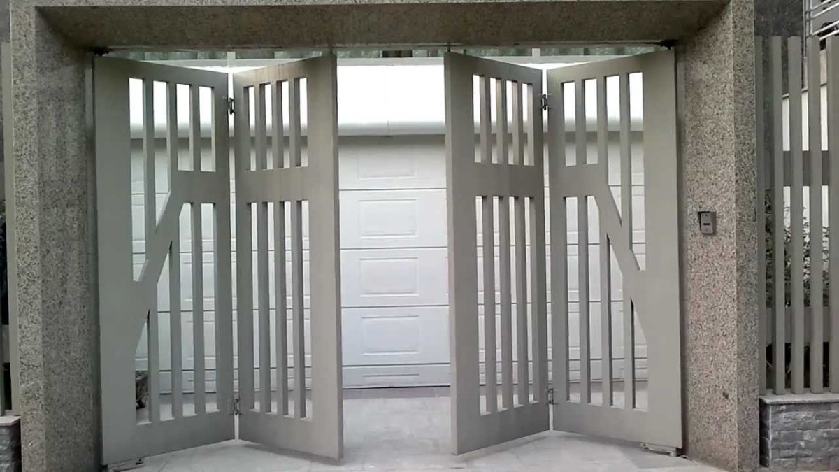 Thiết kế cửa cổng cho nhà cấp 4 đơn giản