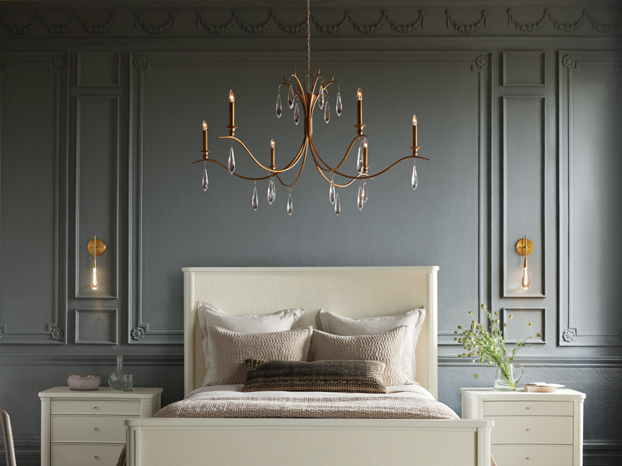 bedroom chandelier