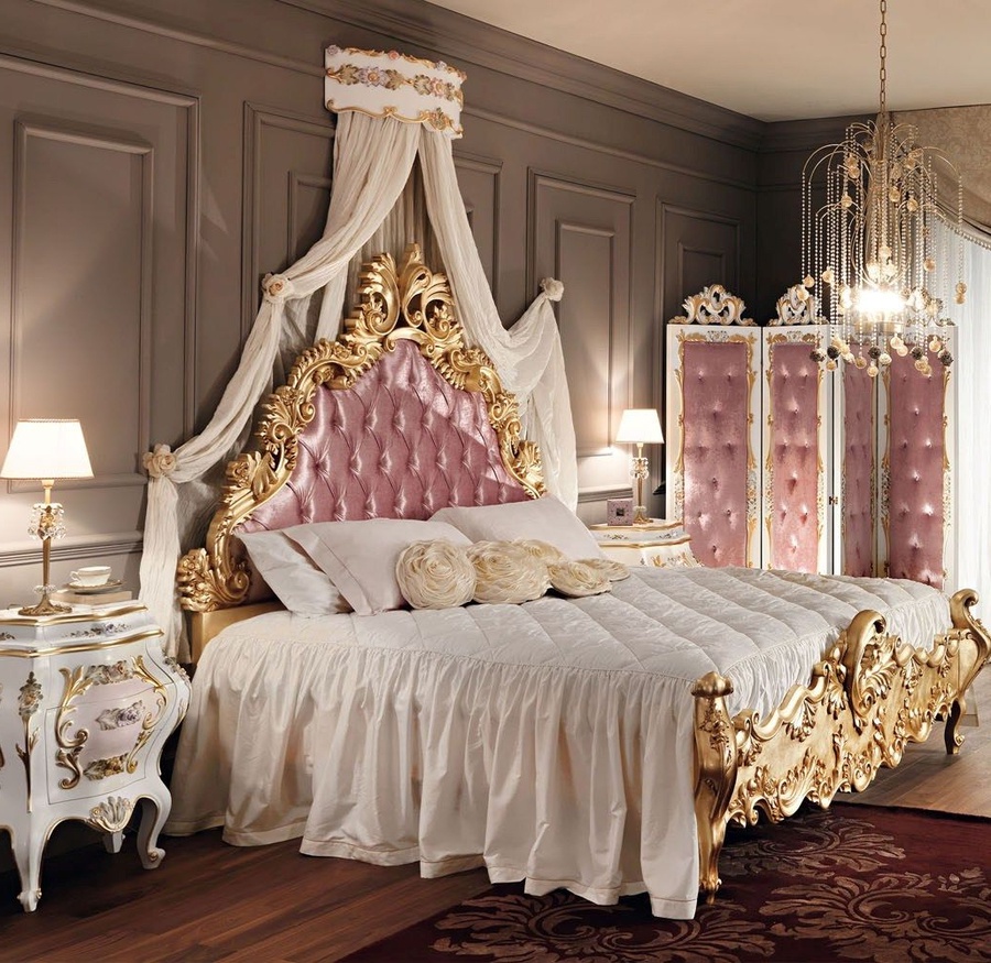 Phòng ngủ ấn tượng với gam màu hồng - trắng