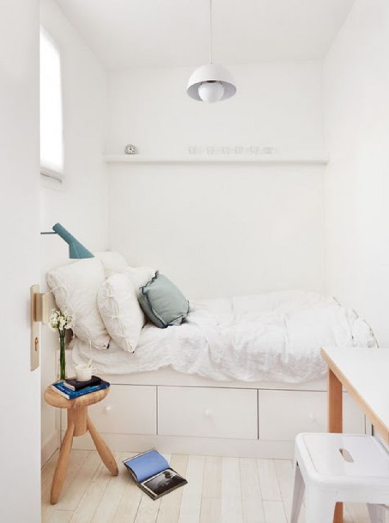 Bí quyết thiết kế phòng ngủ nhỏ 2m2 thoải mái và tiện nghi