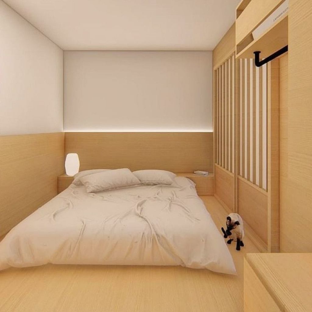 List các mẫu phòng ngủ nhỏ không giường hiện đại 