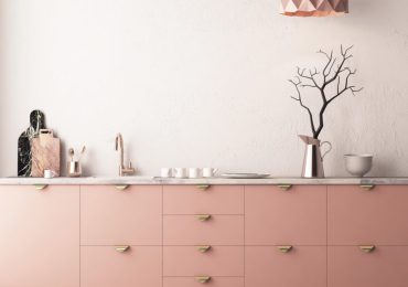 Chất liệu và màu sắc của nội thất nhà bếp căn hộ