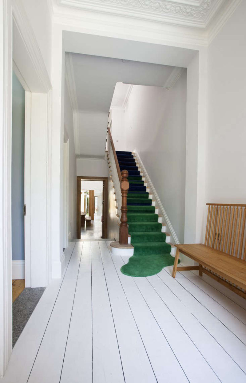 stair paint color scheme