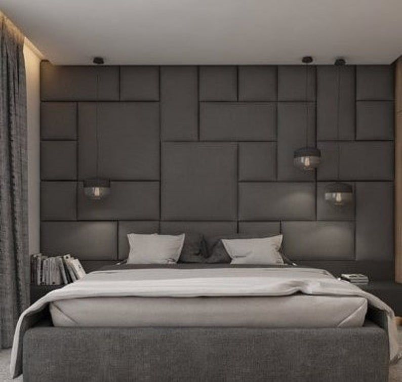 cách phối màu xốp dán tường cho phòng ngủ