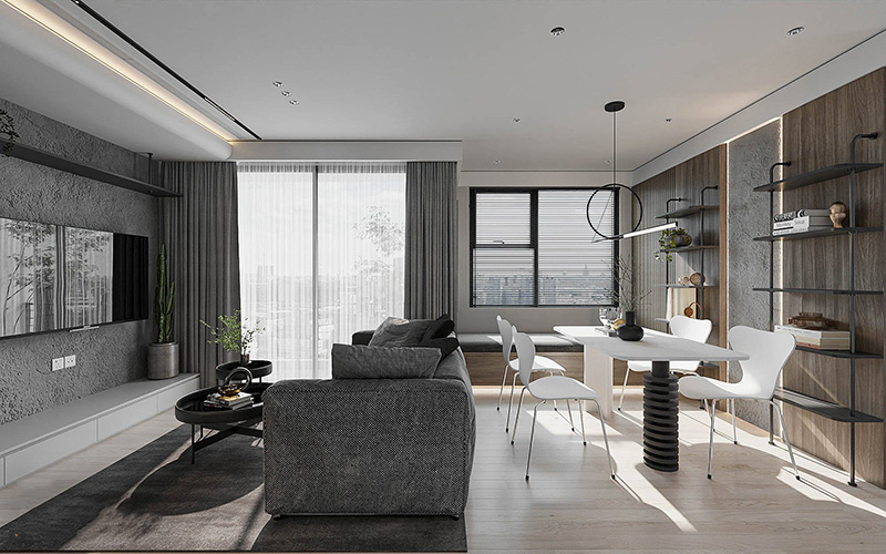 Giá thiết kế căn hộ chung cư chi phối bởi phong cách ngôi nhà