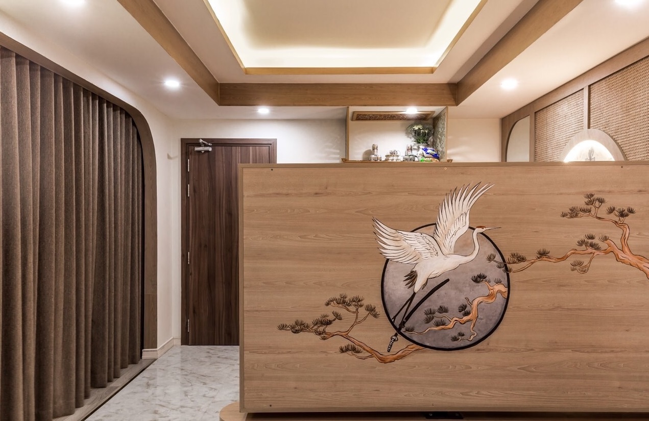Thiết kế nội thất chung cư 75m2 chuẩn Nhật - tìm sự an yên nơi tổ ấm 